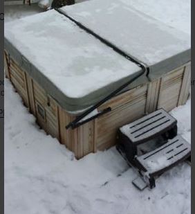 Used hot tub